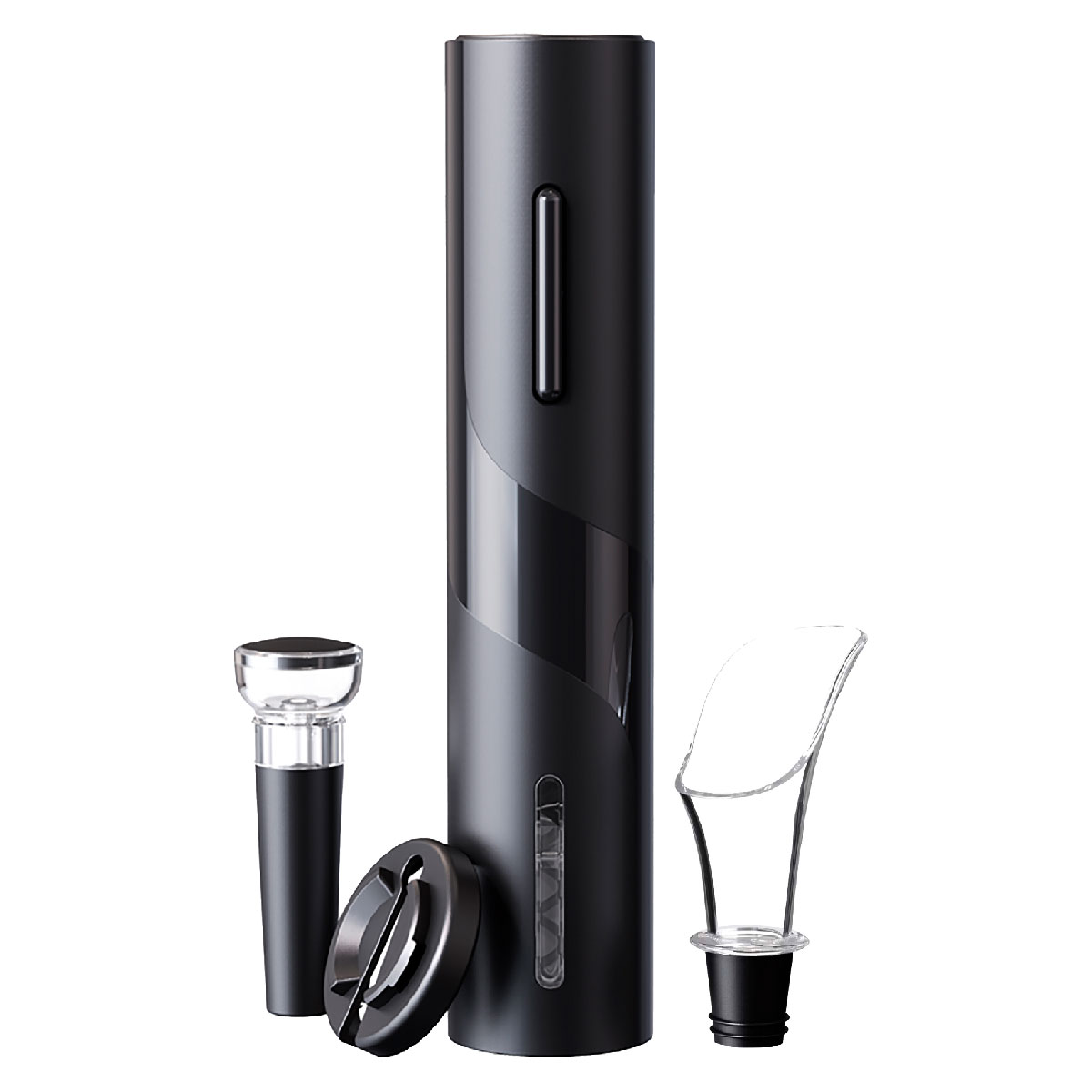 Set sacacorchos automático con tapón de vacío y servidor de vino