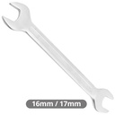 [502055023] Clé plate fixe 16 et 17mm