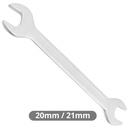 [502055025] Clé plate fixe 20 et 21mm