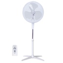 [300000016] Ventilador de pé com comando 43 cm 45 W Branco