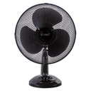 Ventilador sobremesa Lindi Ø34cm 40W Negro