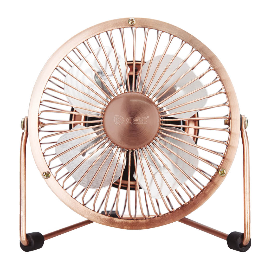 Mini ventilateur de table USB 2,5 W Cuivre