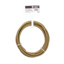 [101025008] Cabo têxtil 2,5 m (2 x 0,75 mm) Castanho-claro