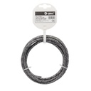 [101025011] Cabo têxtil 2,5 m (2 x 0,75 mm) Negro/Cinzento