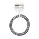 [101025012] Cabo têxtil 2,5 m (2 x 0,75 mm) Prateado