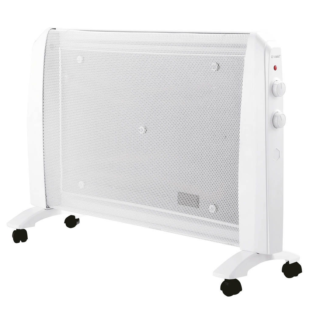 Radiador de mica Kambal Máx. 1500W Blanco
