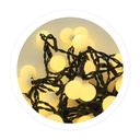 [204600030] 4M Mini Led bulbs garland 8 functions Warm White