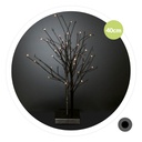 [204690145] Arbre décoratif LED Cumia 40cm 3xAA noir