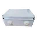[501000010] Caja conexión rectangular 300x220x120mm IP55 Gris