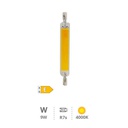 [200650055] LED COB lamp 118mm R7s 9W 4000K 