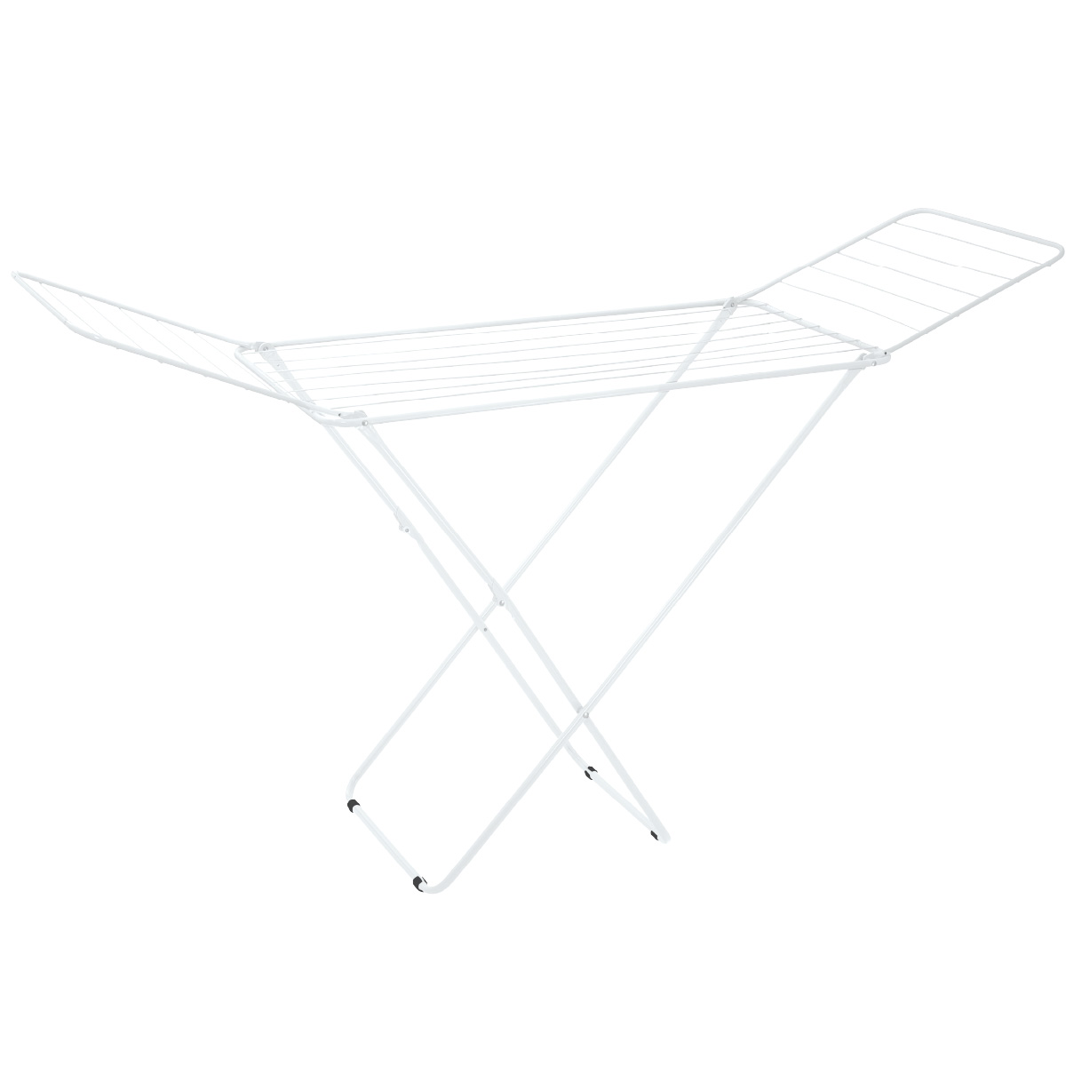 Steel clothes drying rack with 2 wings 180x50x90 / 16M
