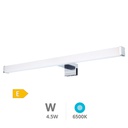 [203800067] Indoor LED ABS batten for bathroom 7W 6500K IP44