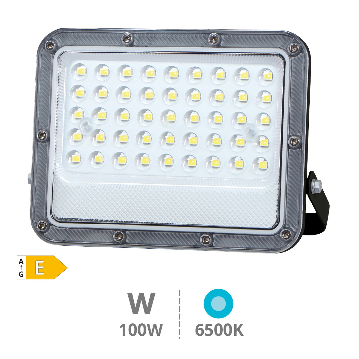 Belinta Projetor LED 100W 6500K K IP65 Negro
