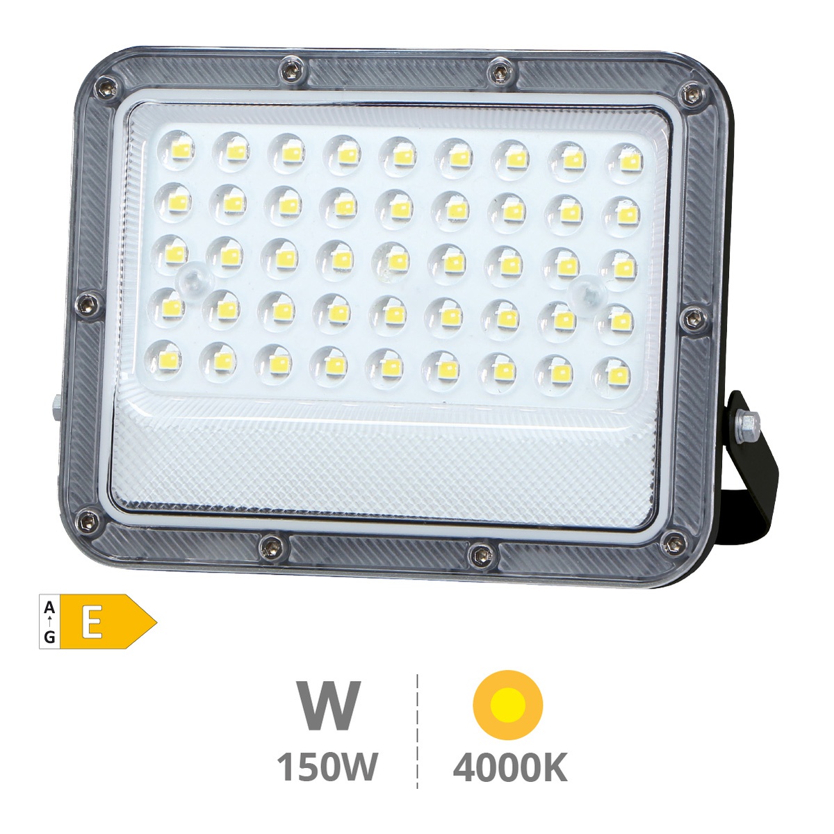 Belinta Projetor LED 150W 4000K IP65 Negro