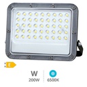 [202600129] Belinta Aluminum LED floodlight 200W 6500K IP65 Black