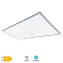 [203400036] LED recessed panel 40W 6000K 120x30cms. Nickel