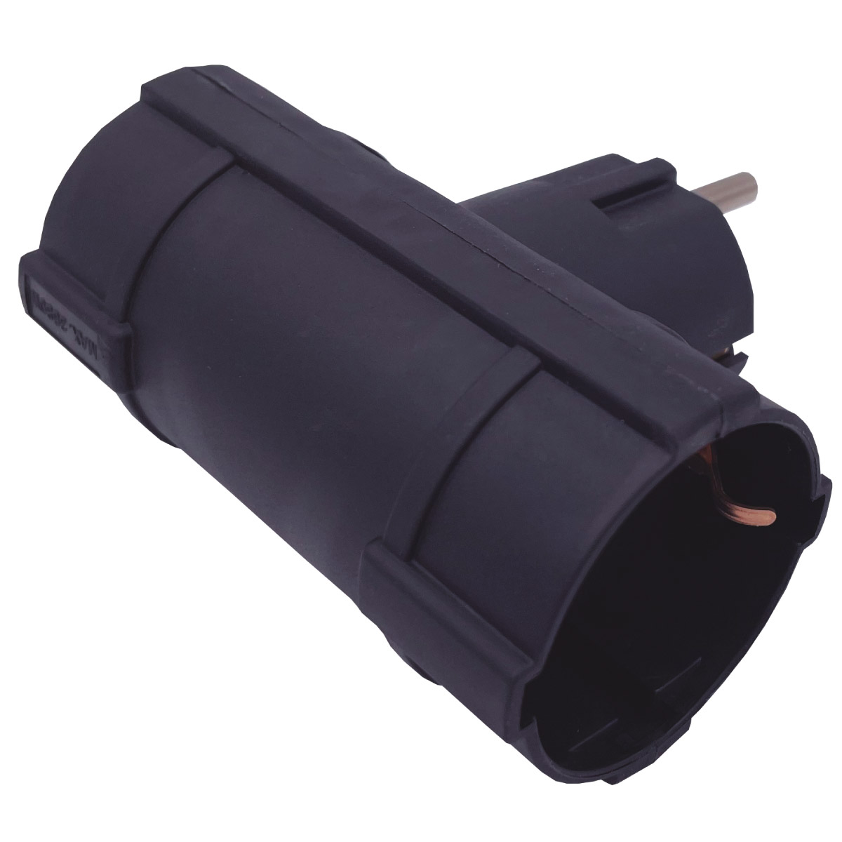 Black 2 way adapter