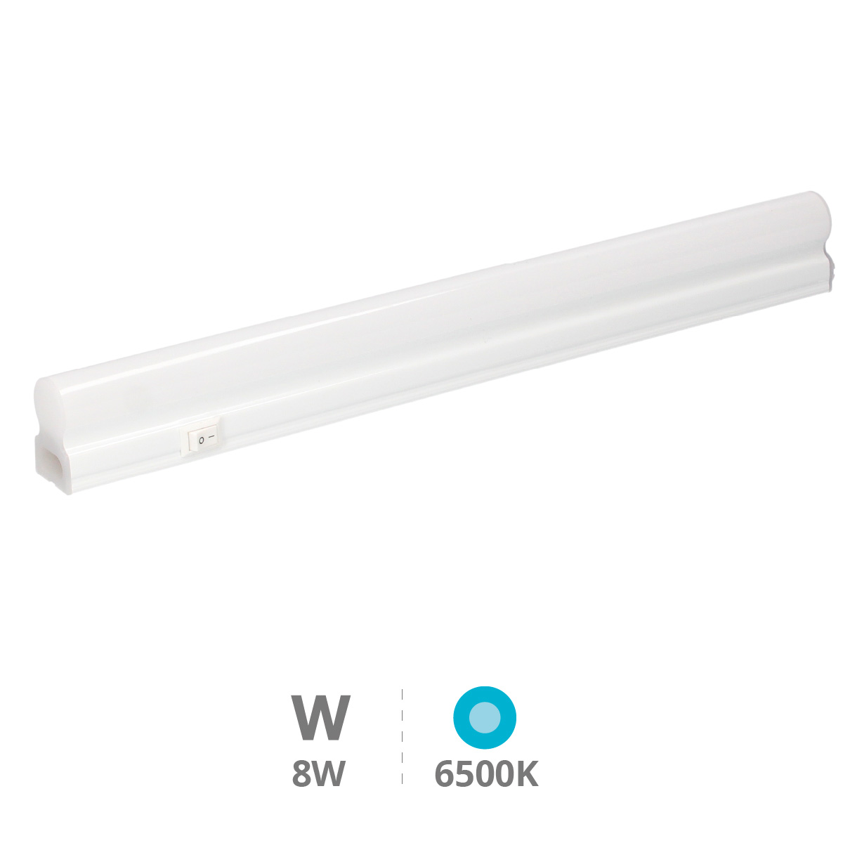 Réglette T5 LED 575mm 8W 6500K - Libertina