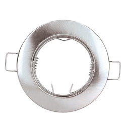 [000700655] Anneau à encastrer fixe rond Nickel Satin