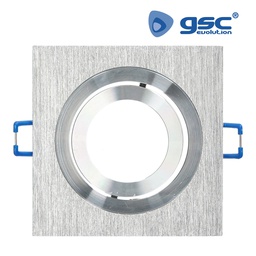 [000701953] Aro empotr. Aluminio Liso cuadrado