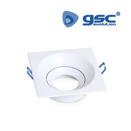 [000705229] Aro encastrável quadrado basculante Branco