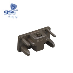 [000705291] 3 Way end cap for LED rail spotlight White