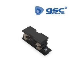 [000705309] Conector reto 3 vias curto para foco de carril LED Branco