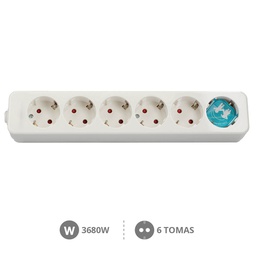 [000800229] Base múltiple Serie Mega 6T sin cable