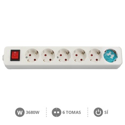 [000800230] Base multiple Serie Mega 6T + Int. sin cable