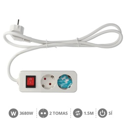 [000800792] Bloco Série Mega de 2T + Int. (3x1.5mm) 1,5M