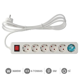 [000800877] Base multiple Serie Mega 6T + Int. (3x1.5mm) 3M