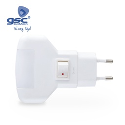 [001300034] LED night light with switch 1W 230V - Blister