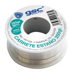 [001401328] Bobine d’étain 250 g 60 % 1 mm