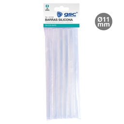 [001401330] Saco 6 barras de silicone transparente Ø 11