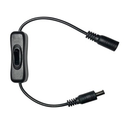 [001504524] Connecteur mâle à femelle DC + interrupteur