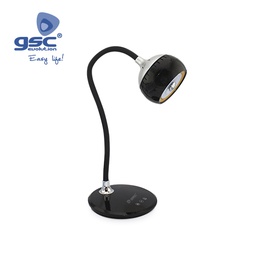 [001803226] Lampe à bras articulé Oculus 6 W noire