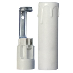 [002203326] E14 candle lamp holder 85mm