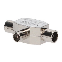[002600909] TV distributor in armored cross 1 male to 2 females