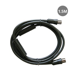 [002601352] Coaxial prolonger male to female white / 1.5M+filter