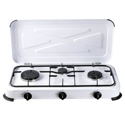 [002701760] Gas stove with 3 burners