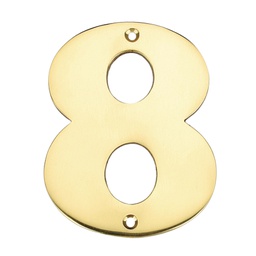 [003302608] Door number 8 stainless steel with screw