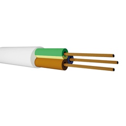 [003902930] Rouleau 100 M Tuyau (3x2,5mm) Blanc