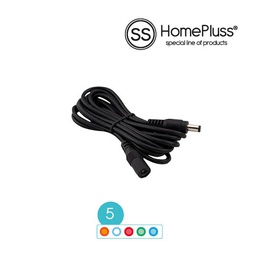 [008005615] DC connector cable male to female 2M
