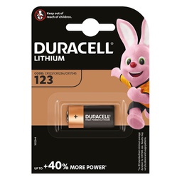 [009000142] Pilha lítio Duracell Ultra M3 123 Blister 1
