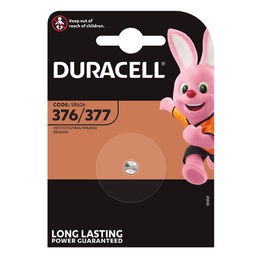 [009000155] Pila reloj Duracell 377 Blister 1