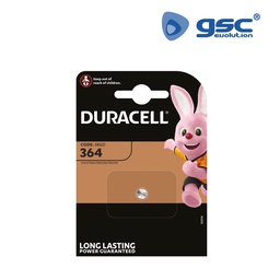 [009000154] Pilha relógio Duracell 364 Blister 1