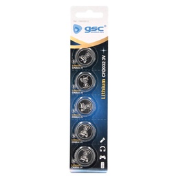 [106000012] GSC CR2032 lithium baterry 5pcs blister