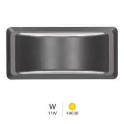 [200205047] Aplique pared LED Anthe 11W 4000K IP65 Gris antracita