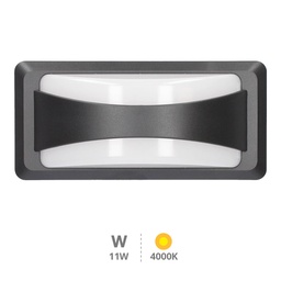 [200205045] Aplique pared LED Anthe 11W 4000K IP65 Gris antracita