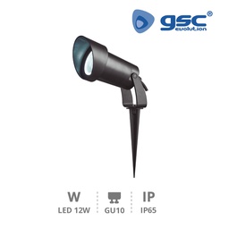 [201200000] Garden stake 1xGU10 Max. 12W (LED) IP65